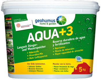 Geohumus Aqua + 3, Dünger- & Wasserspeicher